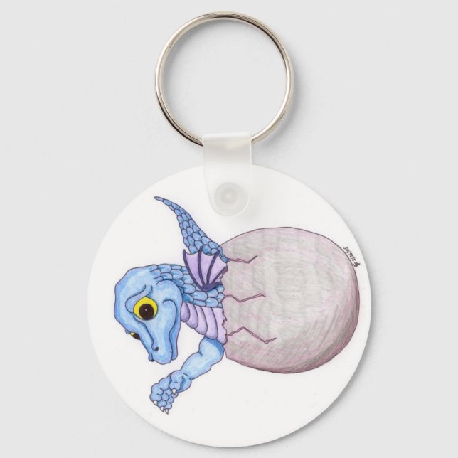 Ready to Hatch! Keychain (Front)