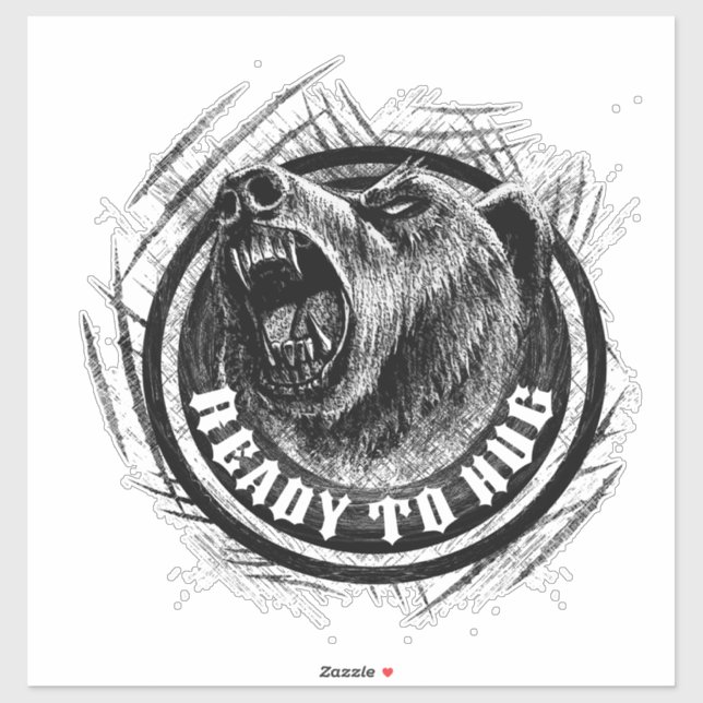 Ready to HUG Sticker (Sheet)