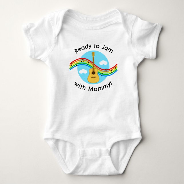 Ready to Jam Personalized Bodysuit (Front)