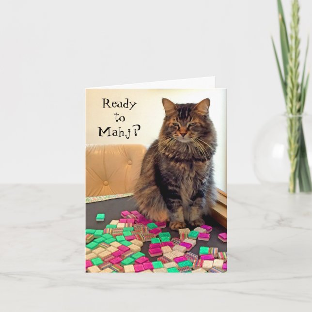 Ready to Mahj? Notecard (Front)