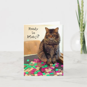 Ready to Mahj? Notecard