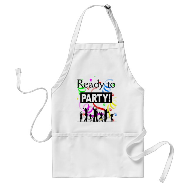 Ready To Party Apron (Front)