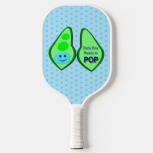 Ready to Pop Baby Boy Blue Pea Pickleball Paddle