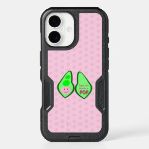 Ready to Pop Baby Girl Pink Pea iPhone 16 Case