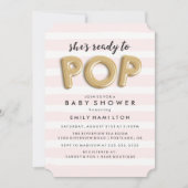 Ready To Pop | Baby Shower Invitation (Front)