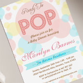 Ready To Pop Baby Shower Party Invitation