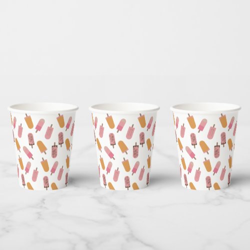 Ready to Pop Baby Shower Popsicles Cute Paper Cups