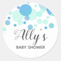 Ready to Pop! Baby Shower Stickers Personalized