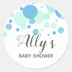 Ready to Pop! Baby Shower Stickers Personalized