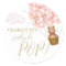 Ready To Pop Bearly Wait Bear Cub Pink Baby Shower