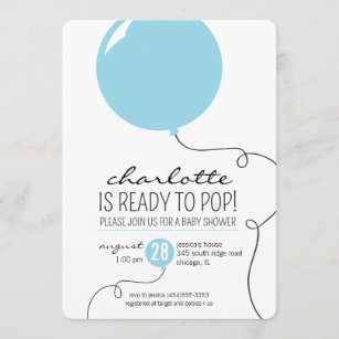 Ready To Pop Invitations | Zazzle