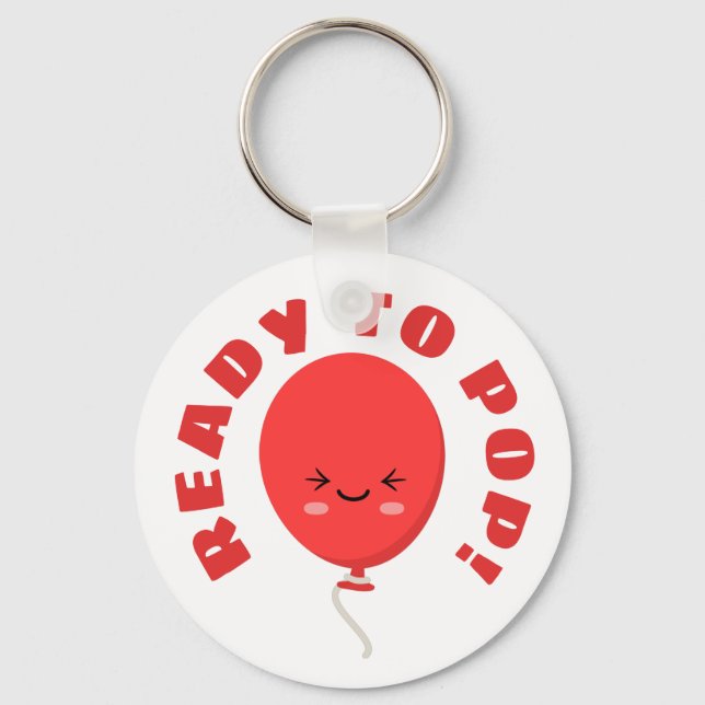 Ready to pop keychain (Front)