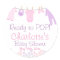 Ready To POP Lil Clothes Pink & Purple Baby Shower
