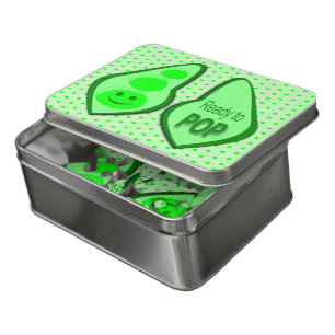 Ready to Pop Pregnant Green Pea Jigsaw Puzzle