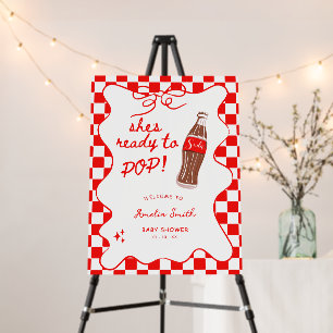 Ready to Pop Soda Baby shower Foam Board