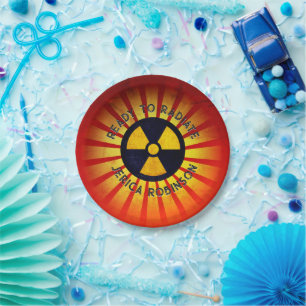 Ready to Radiate Graduation Paper Plates