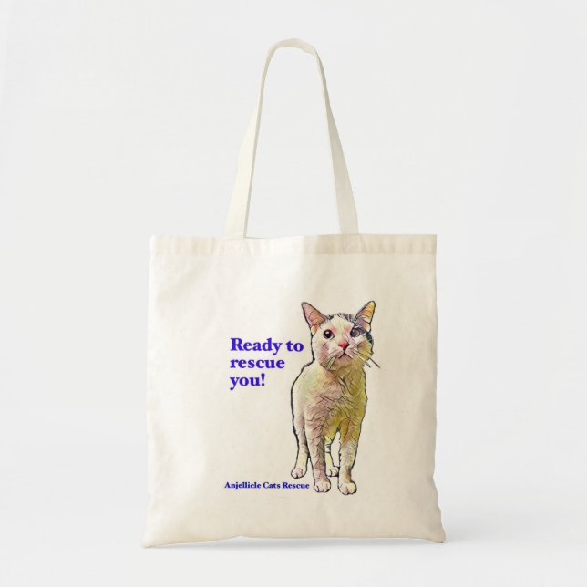 Ready to Rescue You Tote--Spyro Tote Bag (Front)