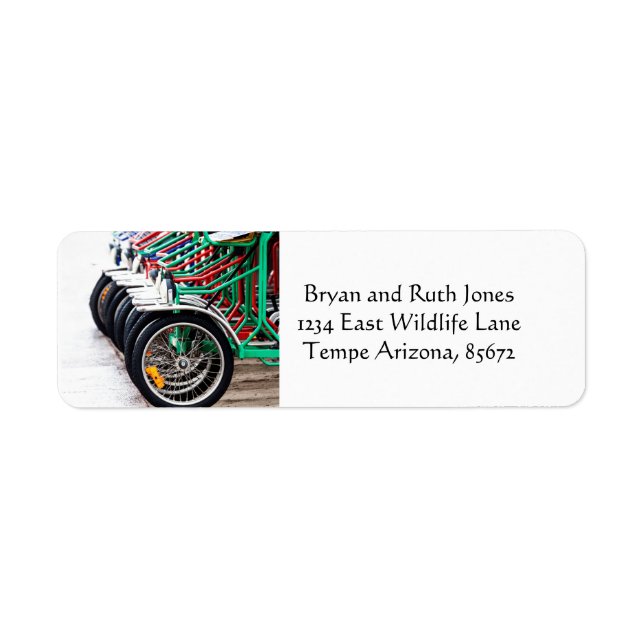 Ready to ride label (Front)