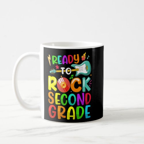 Ready To Rock 2nd Grade First Day Of 2nd Grade Boy Coffee Mug