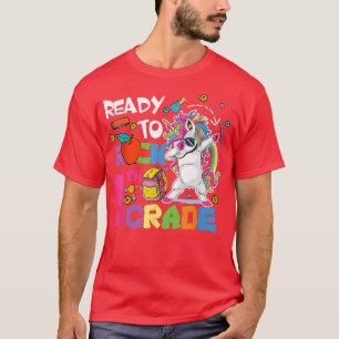 Ready To Rock 5th Grade Cute Unicorn Dabbing Fifth T-Shirt