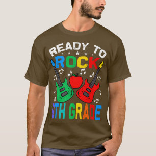 Ready To Rock 9th Grade Back To School Guitar Prem T-Shirt