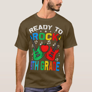 Ready To Rock 9th Grade Back To School Guitar Prem T-Shirt