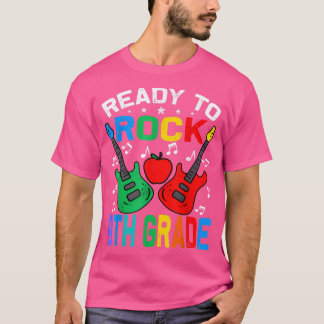 Ready To Rock 9th Grade Back To School Guitar T-Shirt