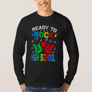 Ready To Rock High School Back To School Guitar 1 T-Shirt