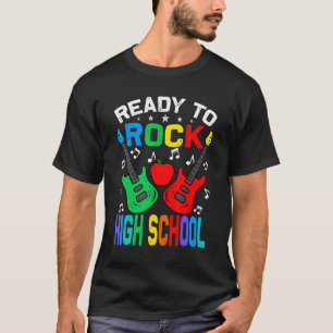 Ready To Rock High School Back To School Guitar 1 T-Shirt