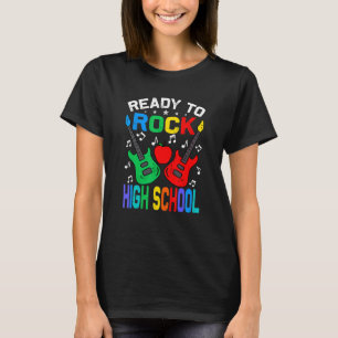Ready To Rock High School Back To School Guitar 1 T-Shirt