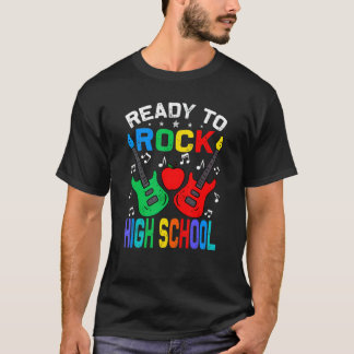 Ready To Rock High School Back To School Guitar_2 T-Shirt