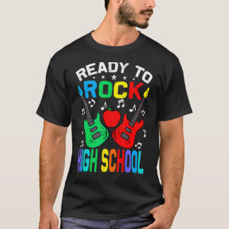 Ready To Rock High School Back To School Guitar_3 T-Shirt