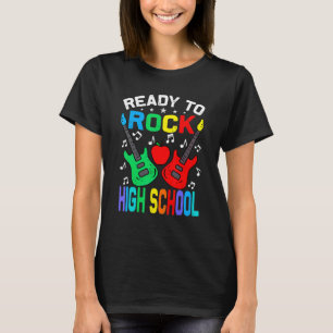 Ready To Rock High School Back To School Guitar_3 T-Shirt