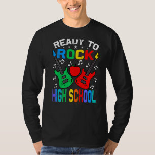 Ready To Rock High School Back To School Guitar T-Shirt