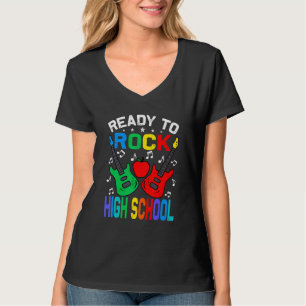 Ready To Rock High School Back To School Guitar T-Shirt