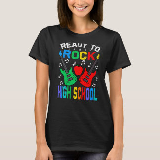 Ready To Rock High School Back To School Guitar T-Shirt