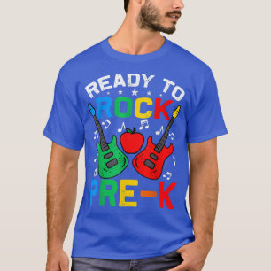 Ready To Rock PreK Back To School Guitar T-Shirt