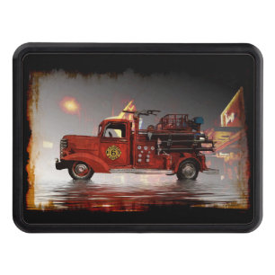 Ready to Roll in Vegas-Fire Truck Hitch Cover