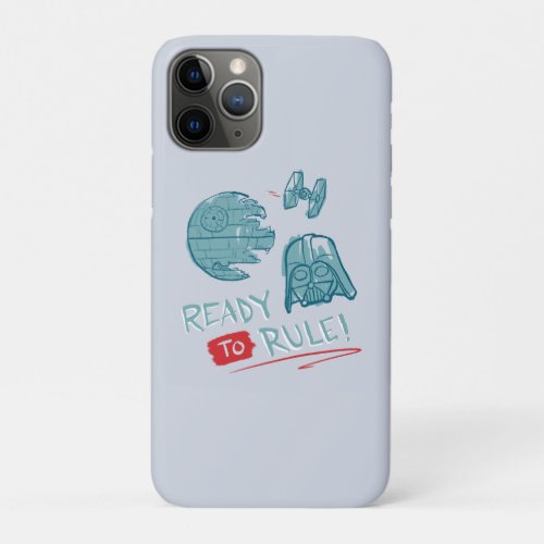 Ready to Rule Doodle Design iPhone 11 Pro Case
