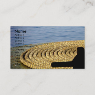 Ready to Sail.../Boat Head Ropes Business Card