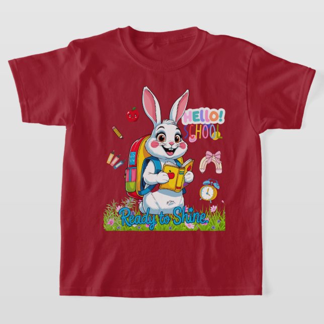 Ready to Shine, First Grader! T-Shirt (Laydown)