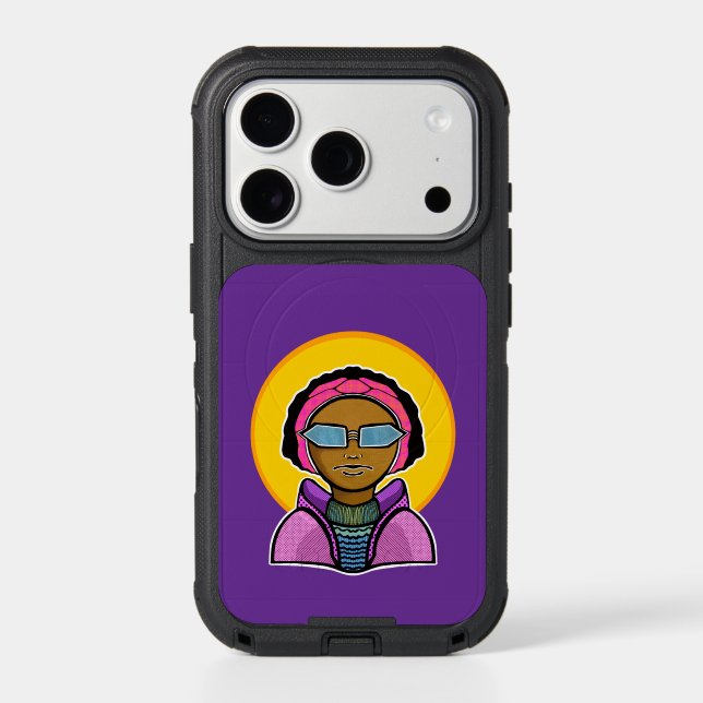 Ready to ski otterbox iPhone case (Back)
