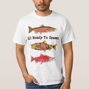 Ready to Spawn- Salmon T-Shirt