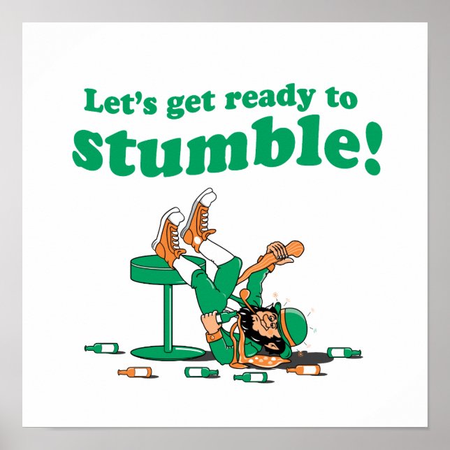 READY TO STUMBLE POSTER (Front)