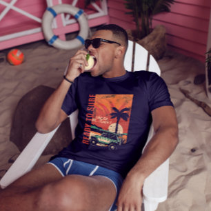 Ready To Surf Under The Sunset T-Shirt