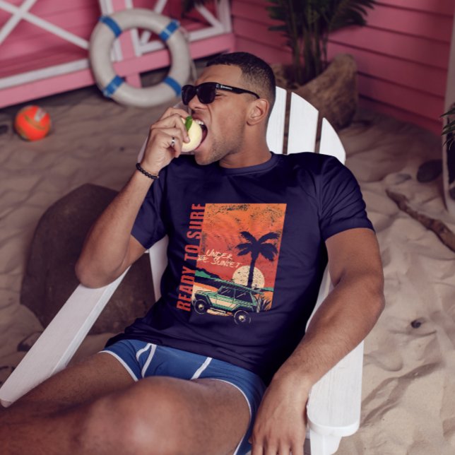 Ready To Surf Under The Sunset T-Shirt (Creator Uploaded)