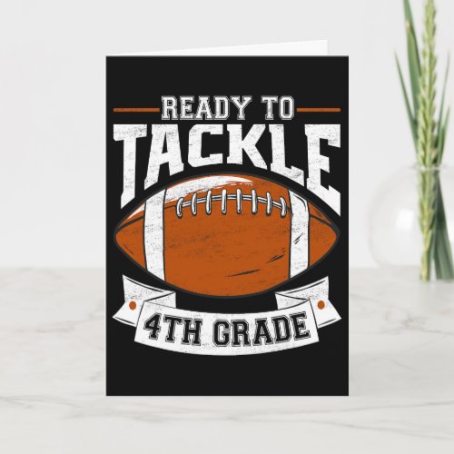 Ready To Tackle Fourth Grade Ck To School 4th Grad Card