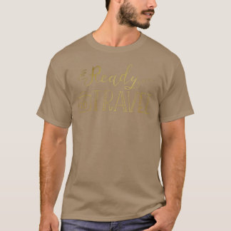 Ready to Travel Fun Casual Novelty Graphic  T-Shirt