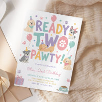 Ready Two Pawty Puppy Dog 2nd Birthday Party
