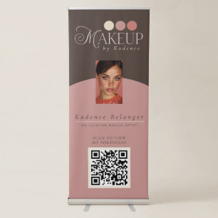 Readymade Logo Makeup Artist Retractable Banner